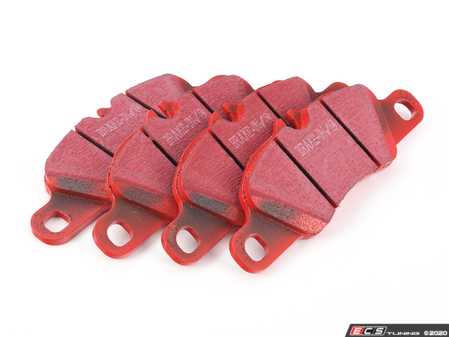 ES#2153428 - DP32057C - RedStuff Performance Brake Pad Set - A high performance street pad featuring Kevlar technology - EBC - Porsche