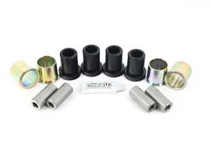ES#4138956 - PFR3-1114BLK - Performance Polyurethane Bushings - Rear Upper  - Improves handling and control, upgrade to a more engaging driving experience - Powerflex Black Series - Audi