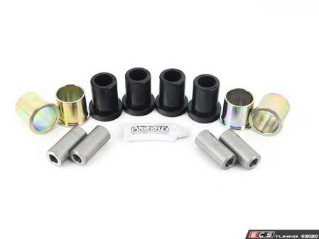 ES#4138956 - PFR3-1114BLK - Performance Polyurethane Bushings - Rear Upper  - Improves handling and control, upgrade to a more engaging driving experience - Powerflex Black Series - Audi