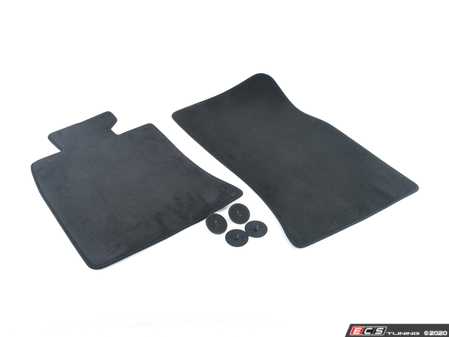 ES#2601917 - 51477345149 - MINI Emblem Logo - Black - Floor Mat Carpet Set - Front Set - (NO LONGER AVAILABLE) - Replace or upgrade to factory MINI carpets - Genuine MINI - 