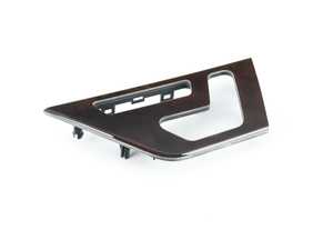 ES#3713007 - 2077201622642A02 - Door Mounted Seat Control Trim - Right - Burl Walnut Veneer - Genuine Mercedes Benz - Mercedes Benz