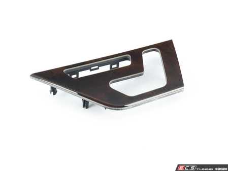 ES#3713007 - 2077201622642A02 - Door Mounted Seat Control Trim - Right - Burl Walnut Veneer - Genuine Mercedes Benz - Mercedes Benz