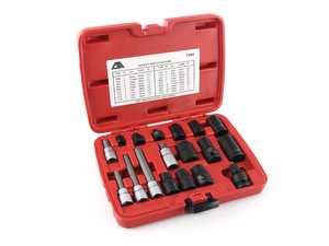 ES#4352500 - 7394 - 18 Pc. Brake Caliper Socket Set - Widest range Brake Caliper Socket & Bit set on the market - CTA Tools - 
