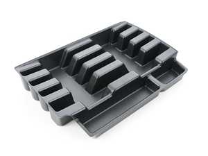 ES#4266474 - 3CN061106A - Console Organizing Tray - Lower - Help organize and increase the versatility of your center console with this Console Organizing Tray. - Genuine Volkswagen Audi - Volkswagen