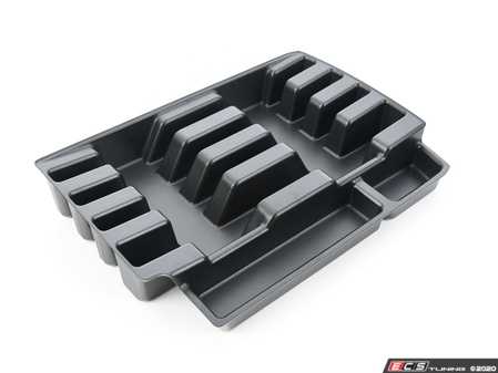 ES#4266474 - 3CN061106A - Console Organizing Tray - Lower - Help organize and increase the versatility of your center console with this Console Organizing Tray. - Genuine Volkswagen Audi - Volkswagen