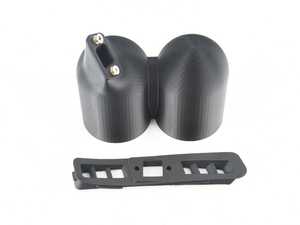 ES#4138737 - 2019027-MK5DJ - Dual Defrost Vent Pod  - Each vent pod is crafted from 3D printed plastic to withstand cracking, fading, and warping while still giving your car a custom fit and finish. - CJM Industries - Volkswagen