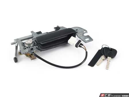 ES#90388 - 51218199752 - Door Catch With Key - Front Right - A new handle and lock assembly key included - Genuine BMW - BMW