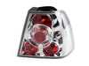 ES#3021584 - LTJET99TM - Sedan Tail Light Set - Chrome - Stylish aftermarket tail lights for your MK4 Jetta sedan with a chrome housing - Spec-D Tuning - Volkswagen