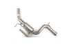 ES#4620749 - 014757LA02 -  ECS "Ti.22" MK8 GTI 3.0" Titanium Catback Exhaust System  - Radical weight savings of 60% combined with an exotic exhaust note and beautiful craftsmanship make this Titanium Exhaust System a must-have for your MK8 GTI. Choose between Valved or Non-Valved muffler configurations - ECS - Volkswagen