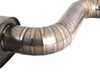 ES#4620749 - 014757LA02 -  ECS "Ti.22" MK8 GTI 3.0" Titanium Catback Exhaust System  - Radical weight savings of 60% combined with an exotic exhaust note and beautiful craftsmanship make this Titanium Exhaust System a must-have for your MK8 GTI. Choose between Valved or Non-Valved muffler configurations - ECS - Volkswagen
