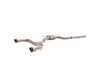 ES#4620749 - 014757LA02 -  ECS "Ti.22" MK8 GTI 3.0" Titanium Catback Exhaust System  - Radical weight savings of 60% combined with an exotic exhaust note and beautiful craftsmanship make this Titanium Exhaust System a must-have for your MK8 GTI. Choose between Valved or Non-Valved muffler configurations - ECS - Volkswagen