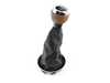 ES#2101901 - 25117595399 - Mayfair Shift Knob W/ Boot - Silver - Mayfair special edition black boot with toffee knob - Genuine MINI - MINI