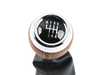 ES#2101901 - 25117595399 - Mayfair Shift Knob W/ Boot - Silver - Mayfair special edition black boot with toffee knob - Genuine MINI - MINI