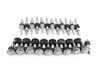 ES#3478203 - 11122247447 - Valve Cover Gasket Kit - M57 Diesel 3.0L - Includes the valve cover gasket, the valve cover screws, and valve cover standoffs - Elring - BMW