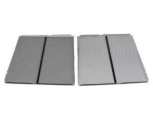 ES#4418744 - E244BLACK - 930 Aluminum Mesh Grille - Black - Replace your warped grilles with these reproductions from Rennline! - Rennline - Porsche