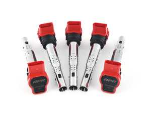 ES#4376585 - MS100208-5KT - APR Upgraded Ignition Coil - Red - Set of Five - Designed to be a direct plug-and-play upgrade to factory coils, providing greater energy output, ensuring a stronger and more consistent spark! - APR - Audi Volkswagen