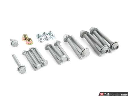 ES#4340426 - 5C0411303KT -  Front Sway Bar Installation Kit  - All of the necessary one-time use hardware for front sway bar installation - Assembled By ECS - Volkswagen