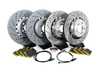 ES#3172564 - 34112284969KT3 - Front and Rear Performance Brake Service Kit - When stock braking performance just won't do - includes brand new OEM rotors with RSL29 Pagid Racing Yellow brake pads. Recommended for street and track. - Assembled By ECS - BMW
