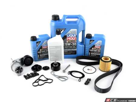 ES#4365386 - ECSf30n55bpKT - N55 "Bulletproof" Crank Kit - .or at least as "Bulletproof" as your F3X N55 will ever be! Includes a crank bolt capture kit, crank seal plate, oil filter housing gaskets, and all of the components required to perform this upgrade service. - Assembled By ECS - BMW
