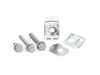 ES#4418347 - 034-509-1040KT - Billet Aluminum Upper & Lower Dogbone Mount Insert Kit - T6-6061 Billet Aluminum Inserts Engineered to fill the voids in the factory subframe bushing mount. Eliminates wear on lower dogbone mount puck, ensures even compression of upper and lower dogbone mount pucks, and eliminates bending moment in pendulumarm. - 034Motorsport - Audi Volkswagen