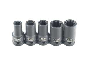 ES#4414096 - BBRAKESET - VW Audi And Porsche Brake Caliper Bolt Socket Set - Used to service some VW, Audi and Porsche brake calipers - Baum Tools - Audi Porsche