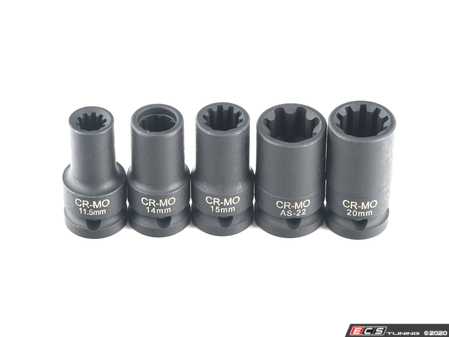ES#4414096 - BBRAKESET - VW Audi And Porsche Brake Caliper Bolt Socket Set - Used to service some VW, Audi and Porsche brake calipers - Baum Tools - Audi Porsche
