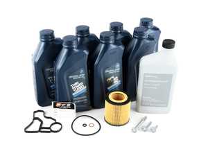 ES#4049600 - 11428637821KT2 - N52 Oil Filter Housing Gasket Kit - Includes every thing needed to change the oil filter housing gasket, includes an upgraded BavAuto gasket. - Assembled By ECS - BMW