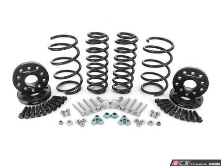 ES#2951431 - 014249ECS01-04KT - ECS StanceEnhance Kit - Featuring ECS Flush Kit and Volkswagen Racing Lowering Springs - Assembled By ECS - Volkswagen