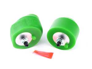 ES#4362444 - PMM-24V-95A - Polyurethane Engine Mounts - E30 24V Swap - 95A (Street/Track - Green) - A massive upgrade over stock! - Revshift - BMW