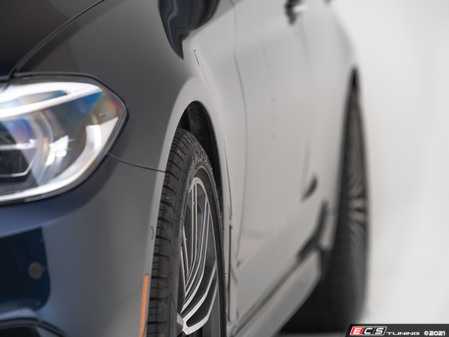 ES#4390766 - G30FLUSHKT - G30 Flush Kit - Front And Rear - This flush kit will widen your track width and remove that unsightly tire edge gap while still allowing enough clearance for lowered applications - ECS - BMW