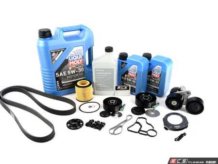 ES#4365384 - ECSn54bpKT - N54 "Bulletproof" Crank Kit - .or at least as "Bulletproof" as your N54 will ever be! Includes a crank bolt capture kit, crank seal plate, oil filter housing gaskets, and all of the components required to perform this upgrade service. - Assembled By ECS - BMW