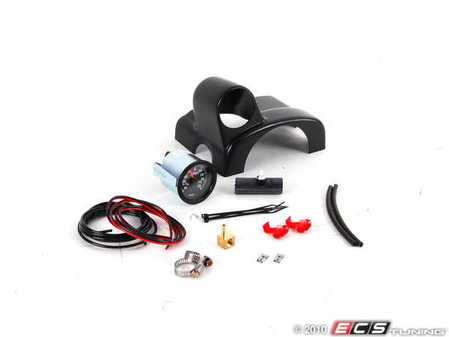 ES#5956 - 1KM898001KT - Boost Gauge & Pod Kit - (NO LONGER AVAILABLE) - Includes a VDO boost gauge, offset steering wheel column mounted pod, and all necessary hardware - Assembled By ECS - 