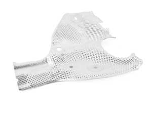 ES#2225126 - 8K1804163A - Heat Protection Plate For Cross Panel - Left Side - Underbody heatshield located around the 02 sensors on the catalytic converters - Genuine Volkswagen Audi - Audi