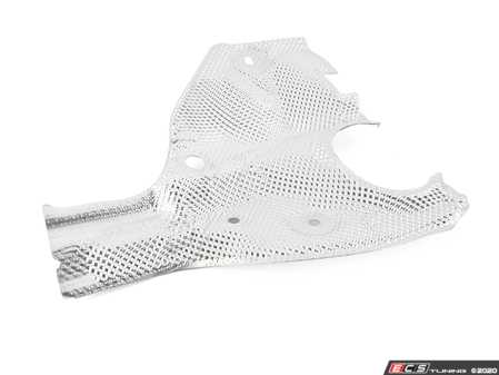 ES#2225126 - 8K1804163A - Heat Protection Plate For Cross Panel - Left Side - Underbody heatshield located around the 02 sensors on the catalytic converters - Genuine Volkswagen Audi - Audi