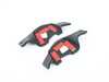 ES#4304962 - 005146LA01-02 - MK7 Paddle Shifter Extension Set - Flat Black - Maintain steering control while changing gears with our paddle shifter extensions - ECS - Volkswagen