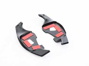 ES#4304963 - 005146LA01-03 - MK7 Paddle Shifter Extension Set - Gloss Black - Maintain steering control while changing gears with our paddle shifter extensions - ECS - Volkswagen