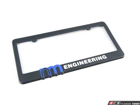 ES#3557969 - NM.938812 - NM Engineering Plate Frame - Fits standard front or rear plate - NM Engineering - MINI