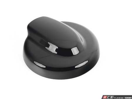 ES#4414006 - 51177148885BLACK - Black Gloss Gas Cap Cover  - Peel and stick application - ECS - MINI