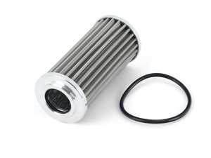 ES#4414630 - S87F - K&P Engineering High Performance Stainless Steel Oil Filter - Reusable micronic oil filter with machine finished end caps. - K&P Engineering - Audi Volkswagen Porsche