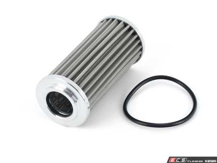 ES#4414630 - S87F - K&P Engineering High Performance Stainless Steel Oil Filter - Reusable micronic oil filter with machine finished end caps. - K&P Engineering - Audi Volkswagen Porsche