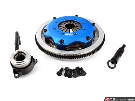 ES#3090836 - SA81MTR - R-Trim Twin Disc Clutch Kit - with Flywheel - Holds up to 800 lb-ft of torque! - Spec Clutches - Volkswagen