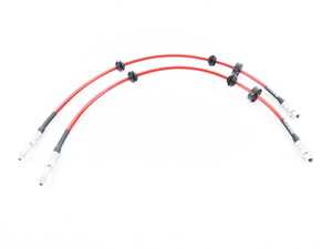 ES#4418370 - 017562LA01 - Audi C7 S6/S7 Front Exact-Fit Stainless Steel Brake Lines - Front set of DOT-compliant lines for an improved pedal feel - ECS - Audi