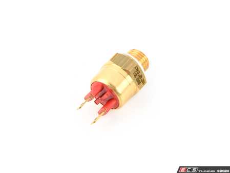 ES#2899710 - 61311364273 - Auxiliary Fan Switch - 99 deg. C (2-Prong, Red Top) - Vemo - BMW