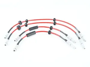 Audi C7 S6/S7 Exact-Fit Stainless Steel Brake Line Set - Front And Rear