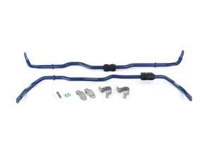 ES#3536485 - 72274 - Performance Front & Rear Sway Bar Kit - Includes the front & rear adjustable sway bars with installation hardware Front: 24mm Rear: 26mm - H&R - Audi Volkswagen