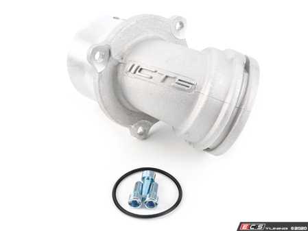 ES#3521608 - CTS-HW-0254G3 - Gen3 TSI Turbo Muffler Delete  - One piece design CNC constructed from T6 6061 aircraft grade aluminum and hard anodized to reduce wear - CTS - Volkswagen