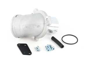 ES#3187893 - CTS-HW-0254 - TSI Turbo Muffler Delete  - One piece design CNC constructed from T6 6061 aircraft grade aluminum and hard anodized to reduce wear - CTS - Volkswagen