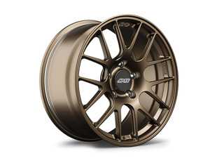ES#4419816 - ec7r-5130-sbzKT - 18" APEX EC-7R Wheels - Staggered Set Of Four - Forged 18x9" ET46 / 18x10.5" ET44 5x130 - Satin Bronze - APEX Wheels - Porsche