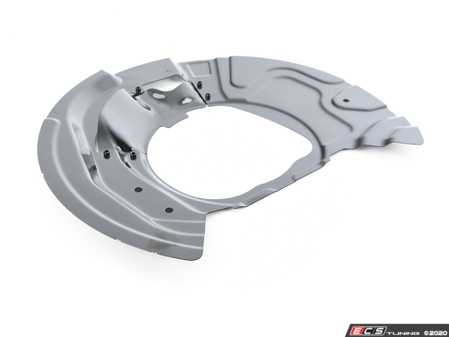 ES#4405181 - 34106895049 - Front Brake Dust Shield - Left - Metal dust cover to shield the elements from your front rotors - Genuine BMW - BMW