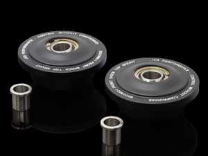 ES#4419878 - B6001A0 - Front Upper Strut Mount - Pair - The rubber damper replacement is made from high strength 7075 Aluminum and finished with a black anodized coating for corrosion resistance. - JXB Performance  - Audi